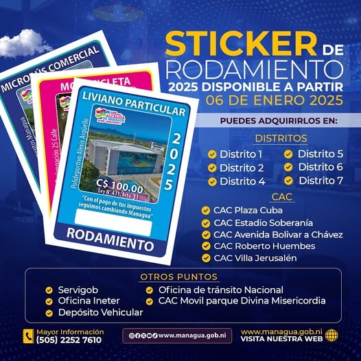 Concluyó el período para pagar el sticker y propietarios de vehículos ...