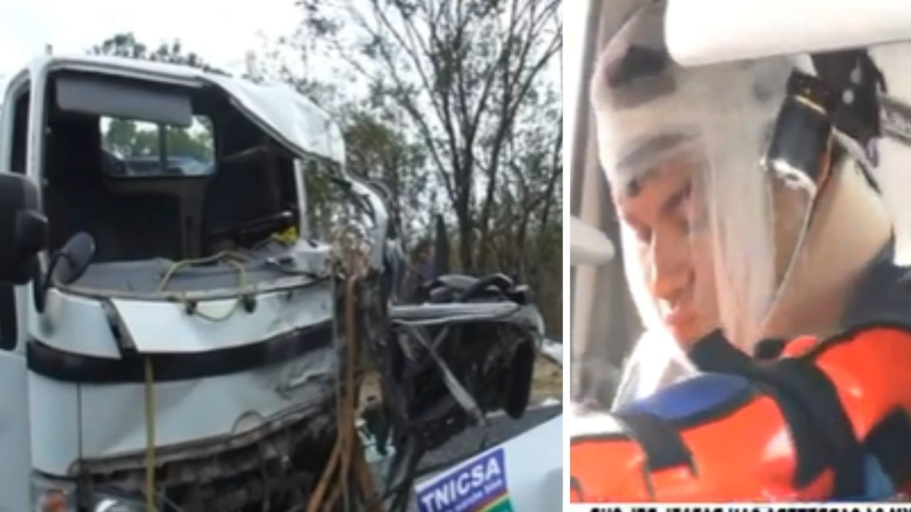 Violento choque de trailers deja dos heridos en carretera a San Rafael ...