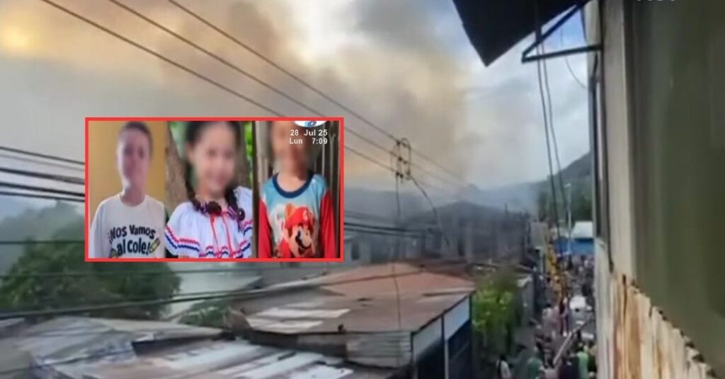 Costa Rica: madre y sus tres hijos mueren calcinados en incendio - Canal 10