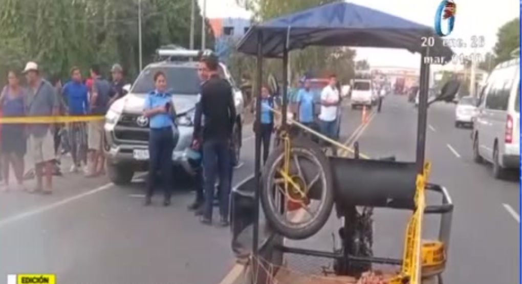 Panamericana Norte: camioneta atropella y mata a adulta mayor - Canal 10